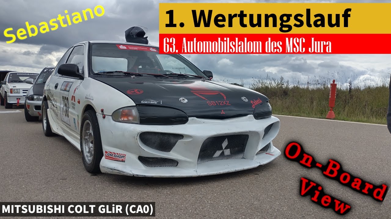 [Sebastiano] Vom Start gut weggekommen aber kurz vorm Ziel verschalten - MSC Jura - 1. Wertungslauf