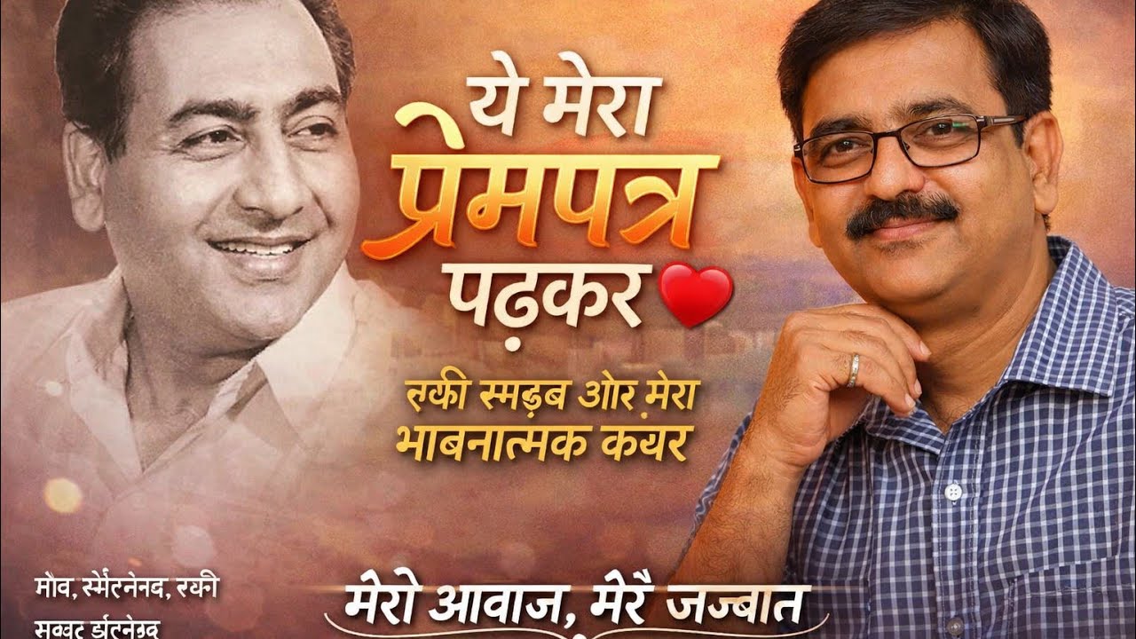 Ye Mera Prem Patra Padhkar | Slow Version | Harmonium Cover | Mohammed Rafi | Sangam 1964 | Old song