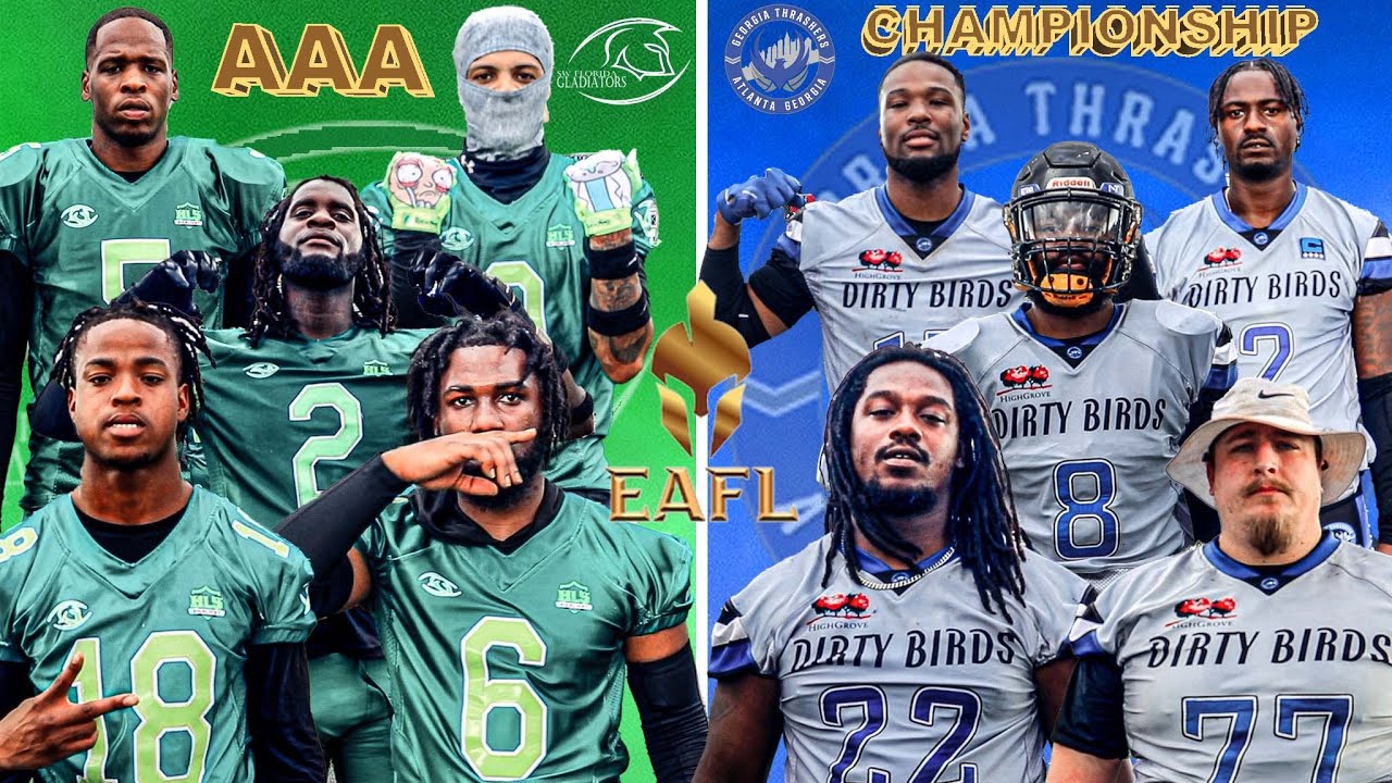 This 🏆 Game Was Exciting To Watch EAFL AAA Championship SWFL Gladiators 🦍 Vs Georgia Thrashers 🦅