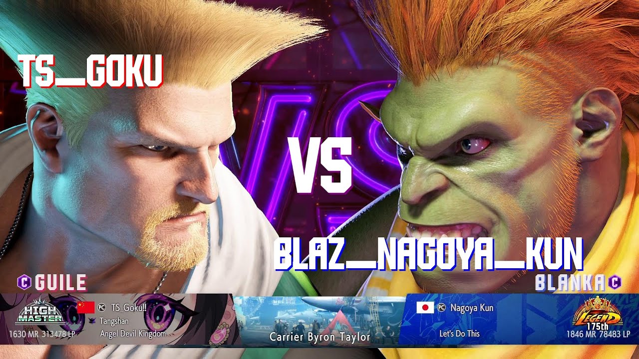 SF6 TS_Goku (Guile Classic) Vs Blaz_Nagoya_Kun (Blanka Classic)