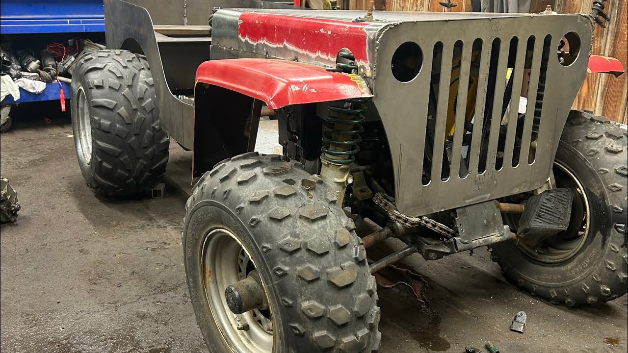 Сборка мини-джипа, часть 3! Подвеска и мосты 4x4.