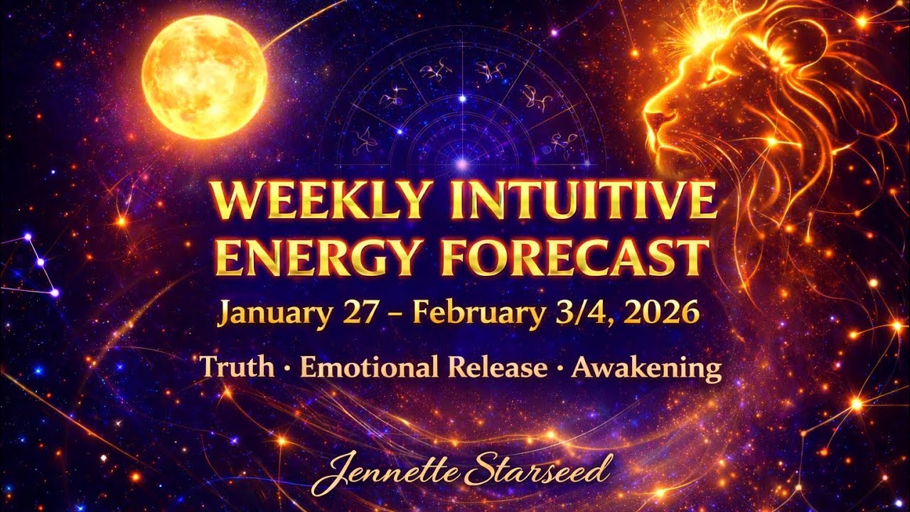 Weekly Intuitive Energy Forecast for Jan 27–Feb 3/4 | Leo Full Moon • Uranus Direct