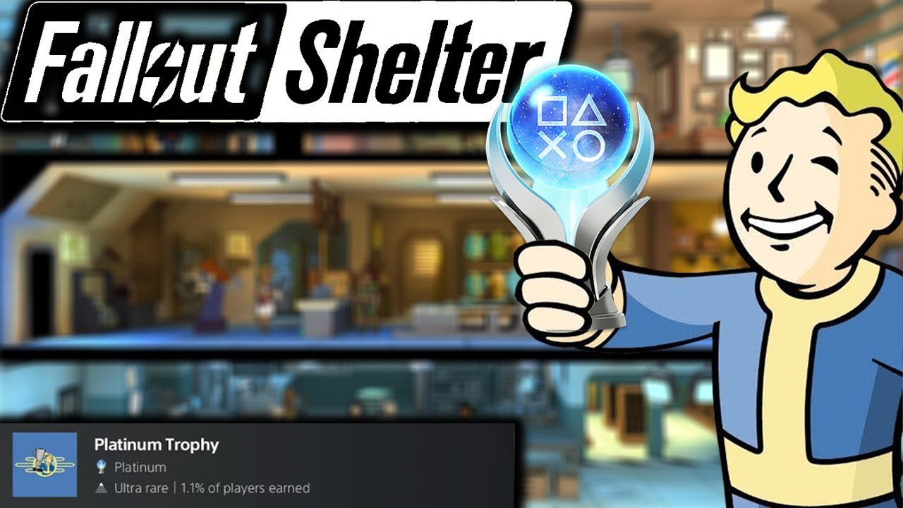 Fallout Shelter: Fallout's Most Obscure Platinum Trophy