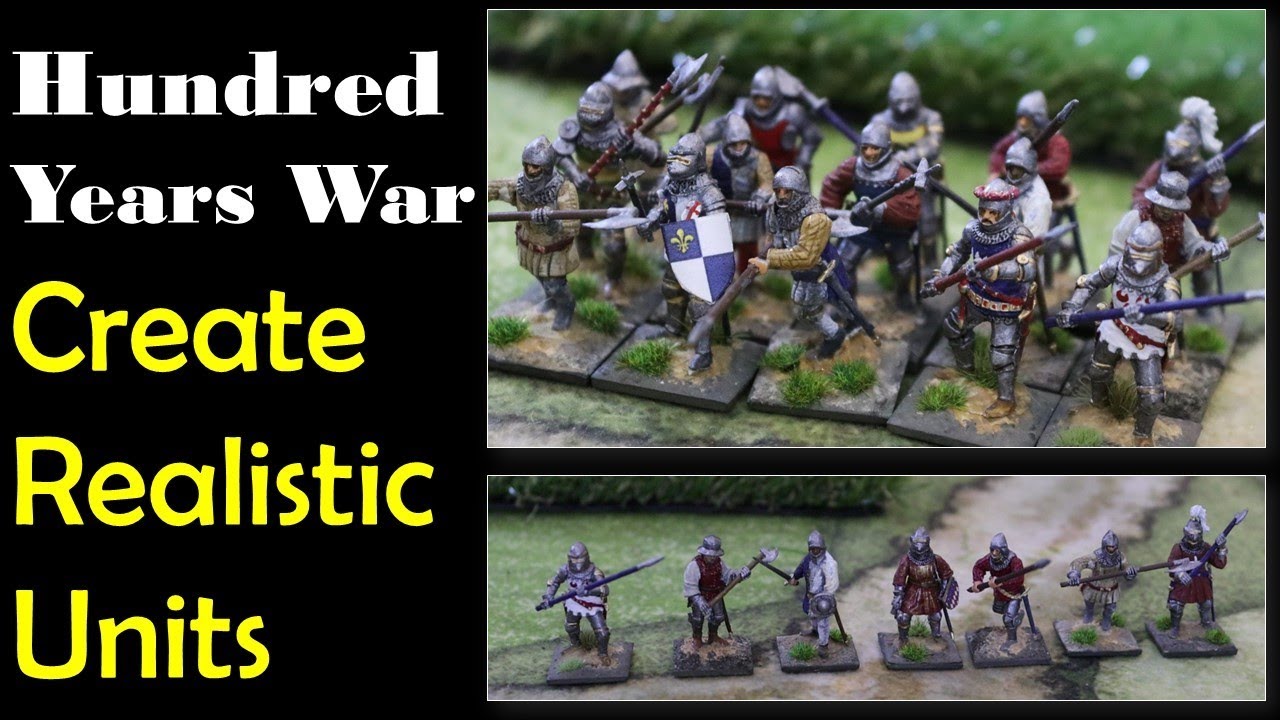 Create Realistic Looking Units for the Hundred Years War