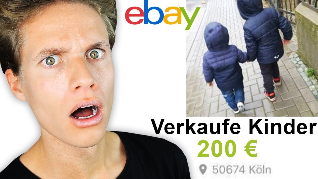 Er verkauft seine KINDER bei EBAY