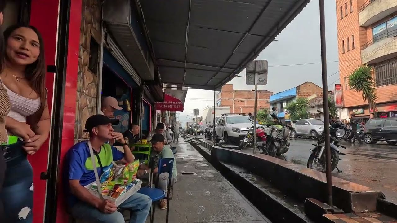 El Raudal La Veracruz  Plaza Botero Medellin Colombia Walking Tour 4K