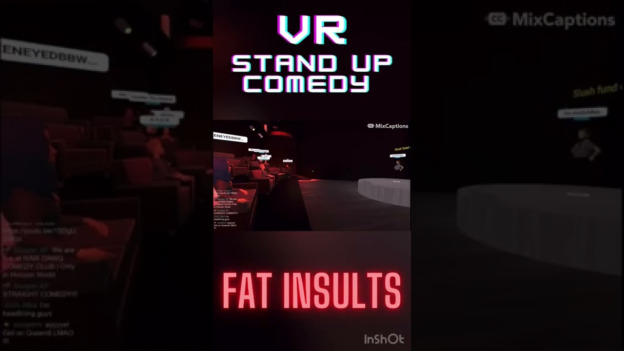 Doing stand up comedy in VR / Metaverse at Raw Dawg Comedy Club