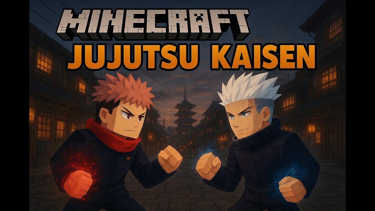 Minecraft JujutsuCraft Gojo Satoru serüveni Bölüm 1