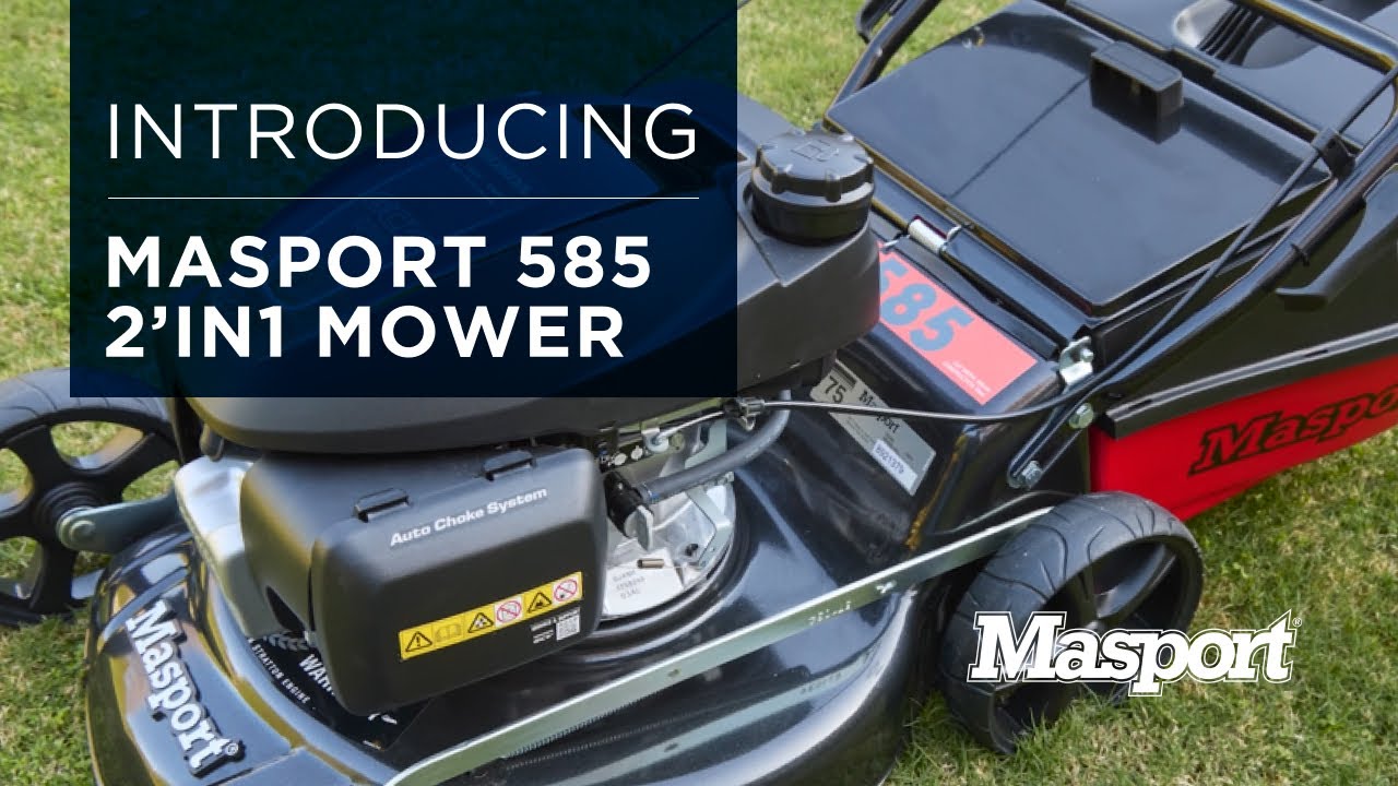 Masport Bunnings 585 2'n1 Mower | Cut, Catch & Mulch