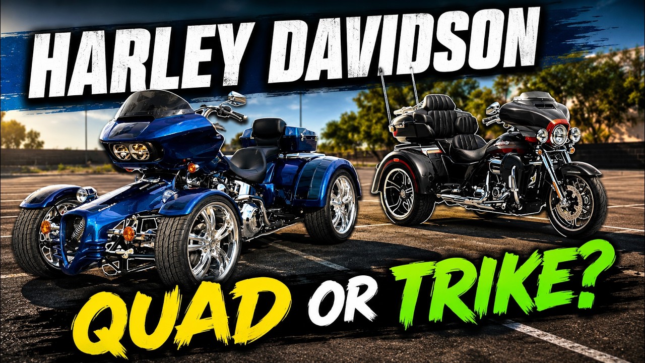 Harley-Davidson Quad или CVO Trike?