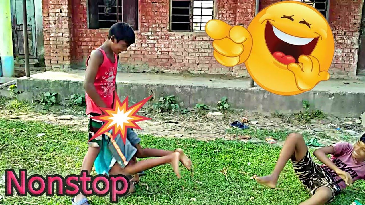 TRY TO NOT LAUNCH 😂 Must Watch New Village Boys Funny Video 2021 New Episode By HD Comedy World