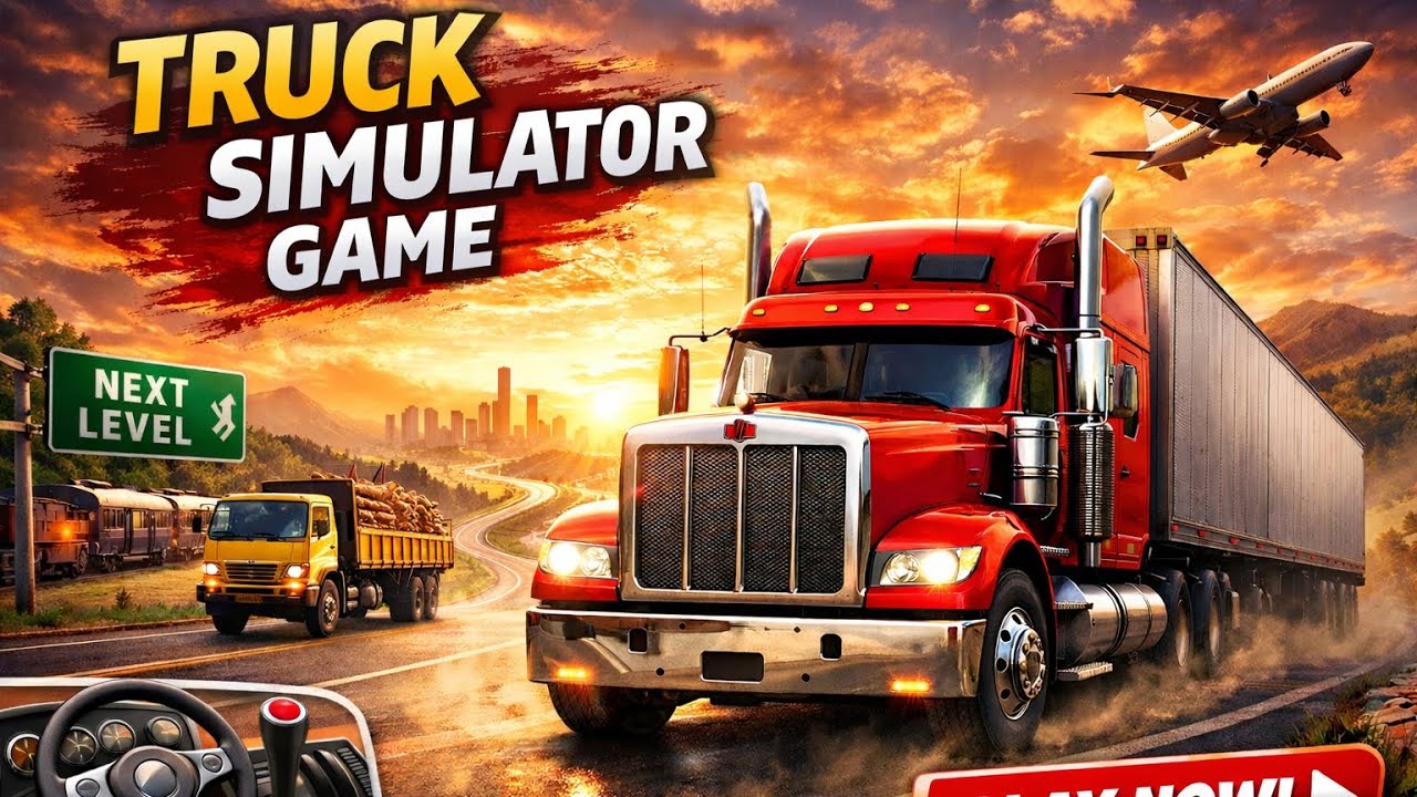 Truck simulator game mein Apne destination Tak nahin pahunch paye