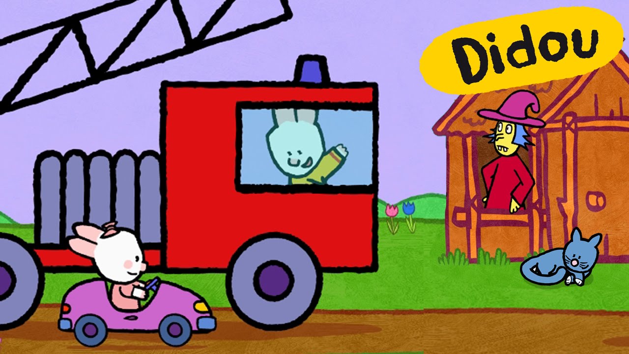 Comptines et Chansons avec Didou: Au feu les pompiers, La mère Michelle, Maman les petits bateau ...