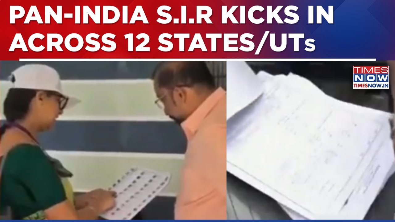 Nationwide Voter List Revision Drive Begins; Second Phase Of SIR Kicks Off From November 4