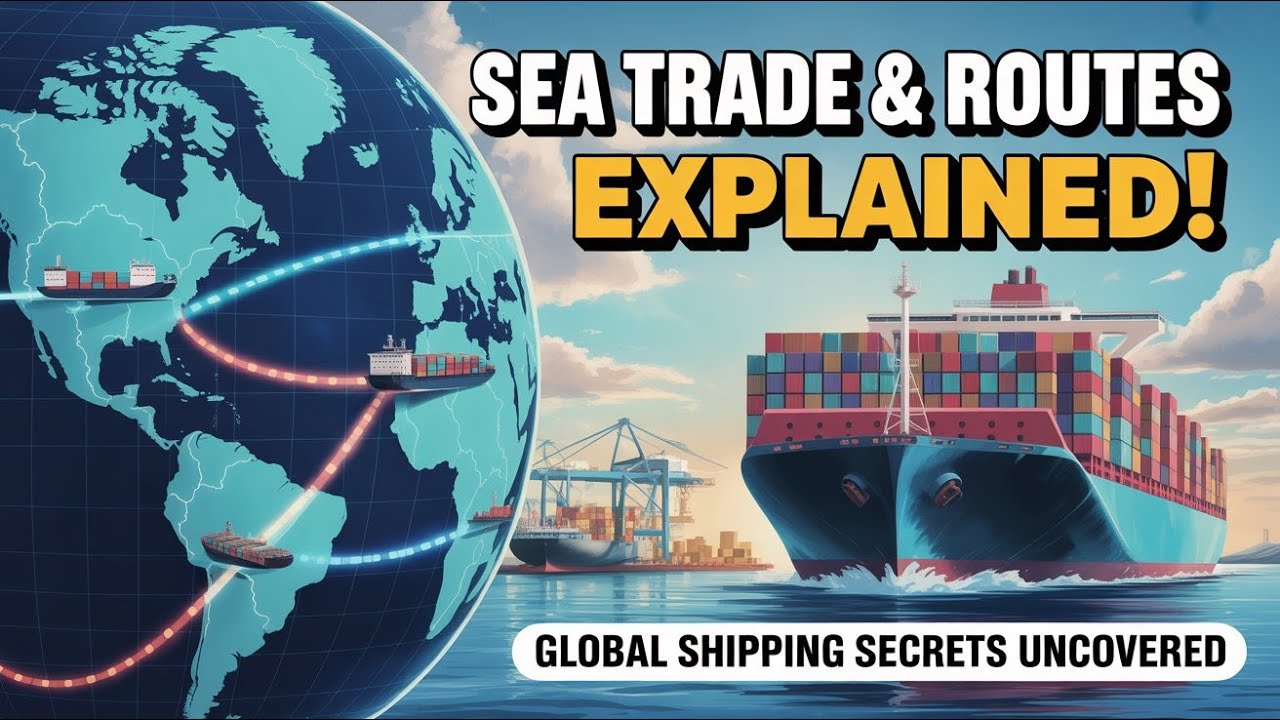 SEA TRADE & ROUTES Explained!