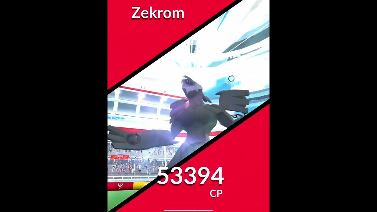 POK&Eacute;MON GO: ZEKROM RAID BATTLES!!!