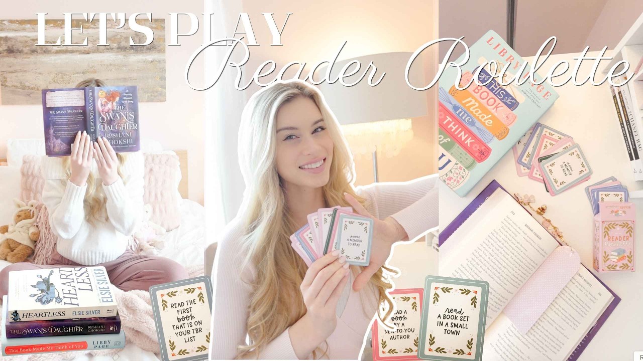 reader roulette cards choose what I read for a week!
