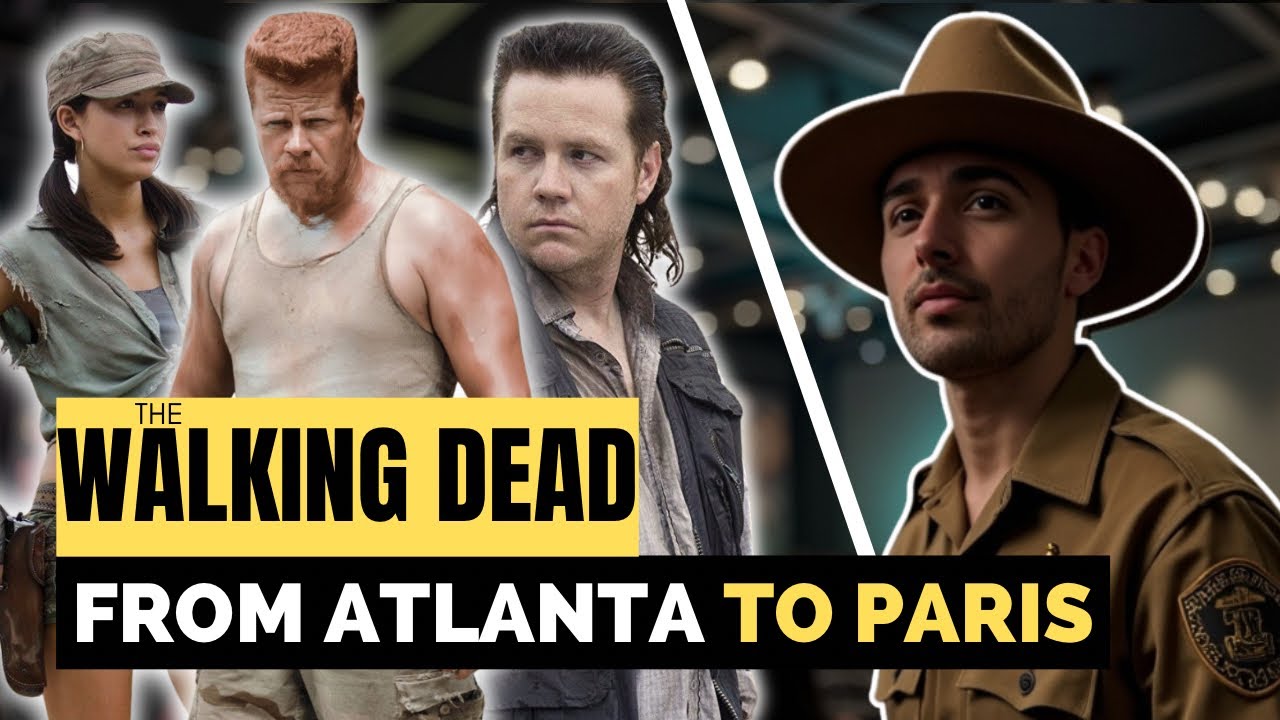 Conocí a los actores de The Walking Dead en París