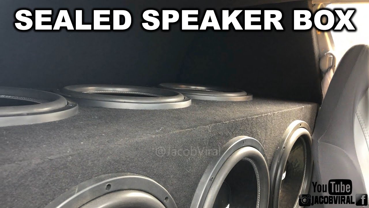 THIS IS HOW A SEALED BOX SOUNDS WITH 6 SUBS!