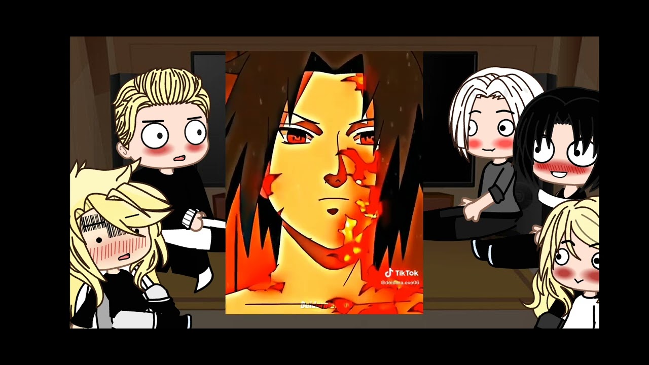 mikey's rect takemichi as Sasuke parte1