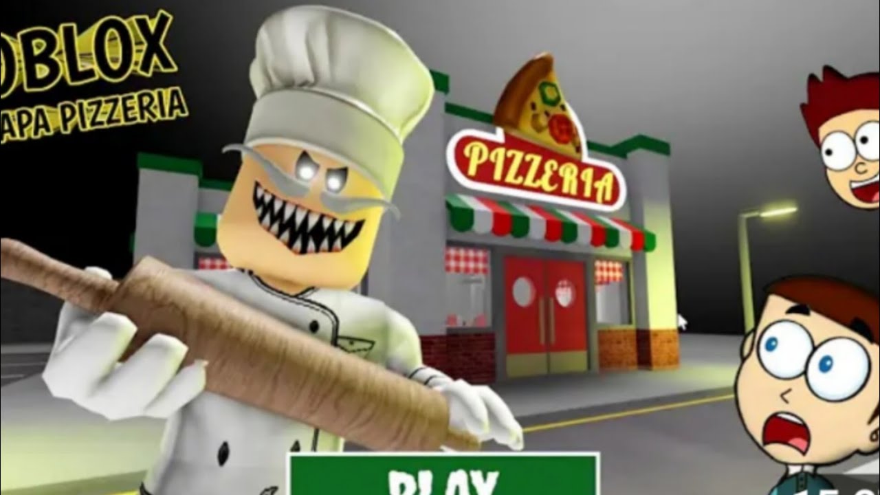 Escape papa pizza pizzeria in Roblox games shiva and kanzoEscape Papa Pizza’s