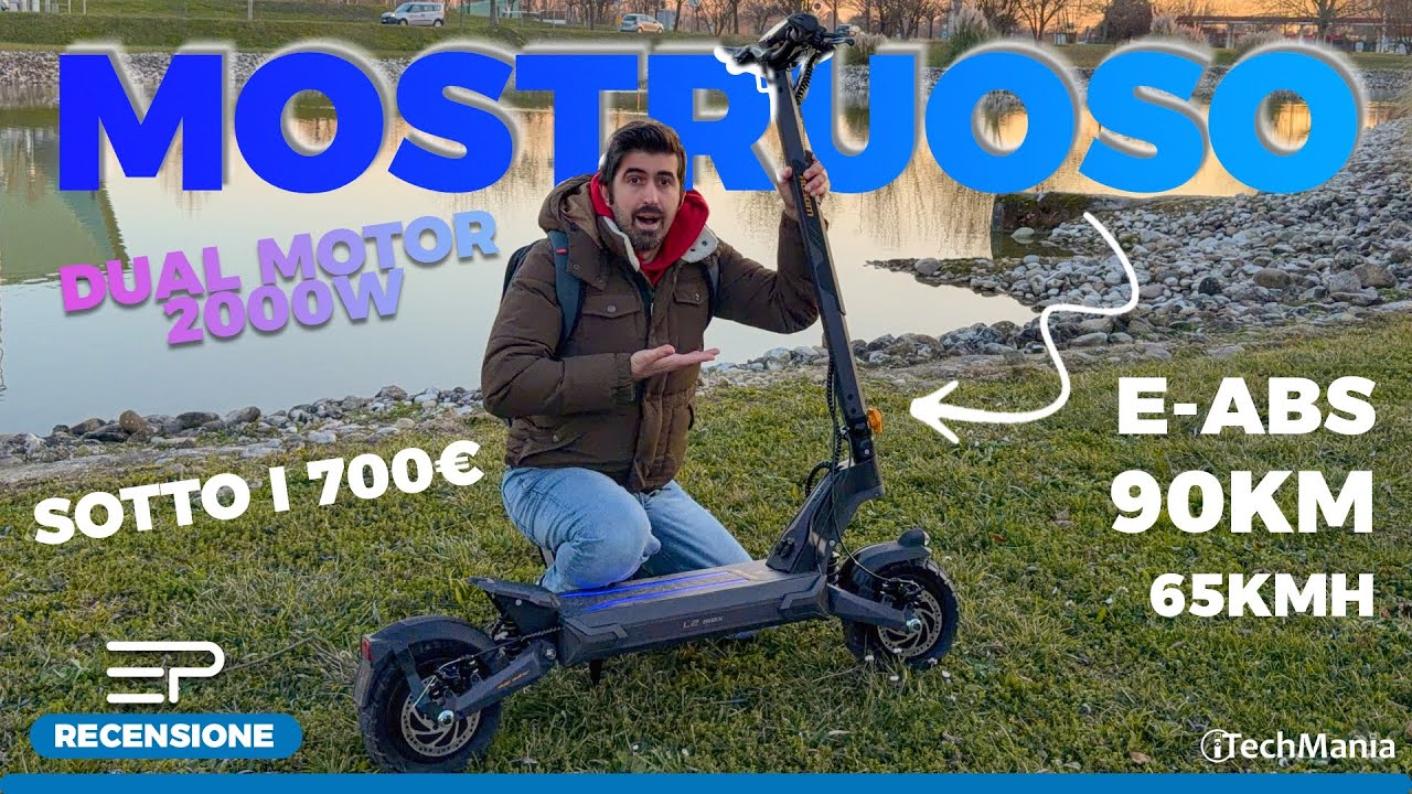 AUSOM L2 MAX, mai visto un Monopattino Simile! Recensione