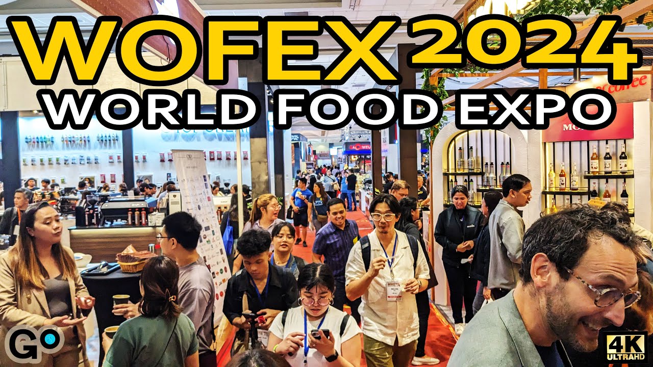 4K || WOFEX 2024 || World Food Expo || Tour & walk-around || Event that only happens ONCE A YEAR!