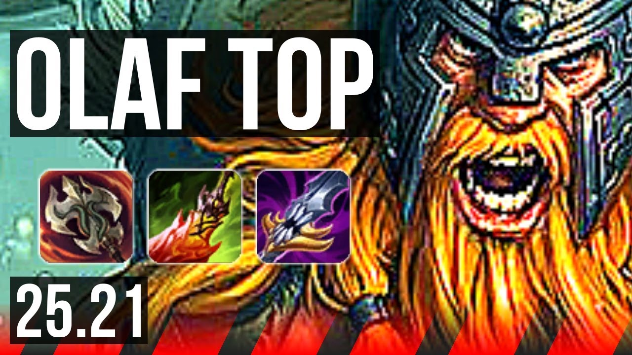 OLAF vs YORICK (TOP) | 13/1/6, Legendary | EUW Grandmaster | 25.21
