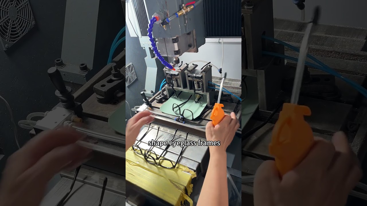 Heat Molding Process for Eyeglass Frames | JY EYEWEAR Factory
