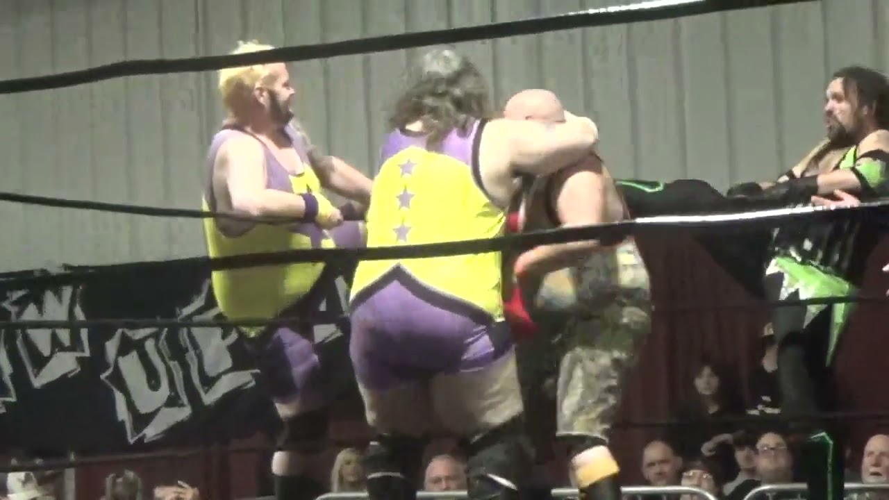 UPW Hometown Throwdown 2: BJ Allen, Supreme Brett Powers, & Slick Rick vs The Society & Brock Hall