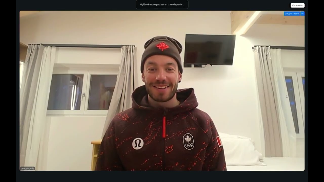 Jeux Olympiques 2026 : Antoine Cyr nous livre ses impressions après ses premières épreuves