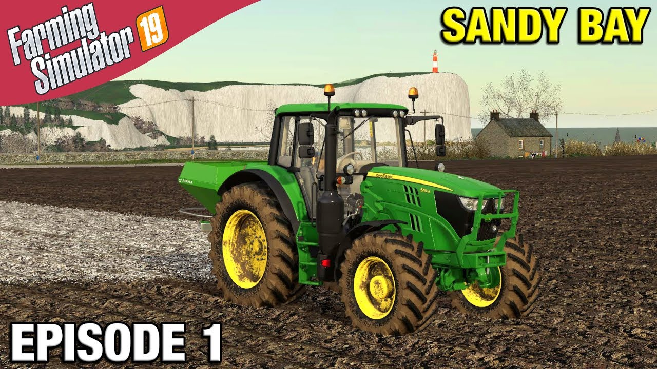 AMAZING NEW MAP! Farming Simulator 19 Timelapse - Sandy Bay Seasons FS19 Ep 1