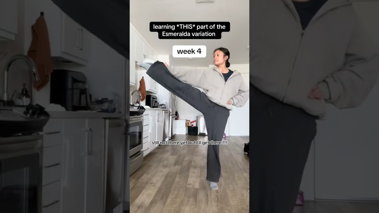Practicing THIS part of the Esmeralda variation!