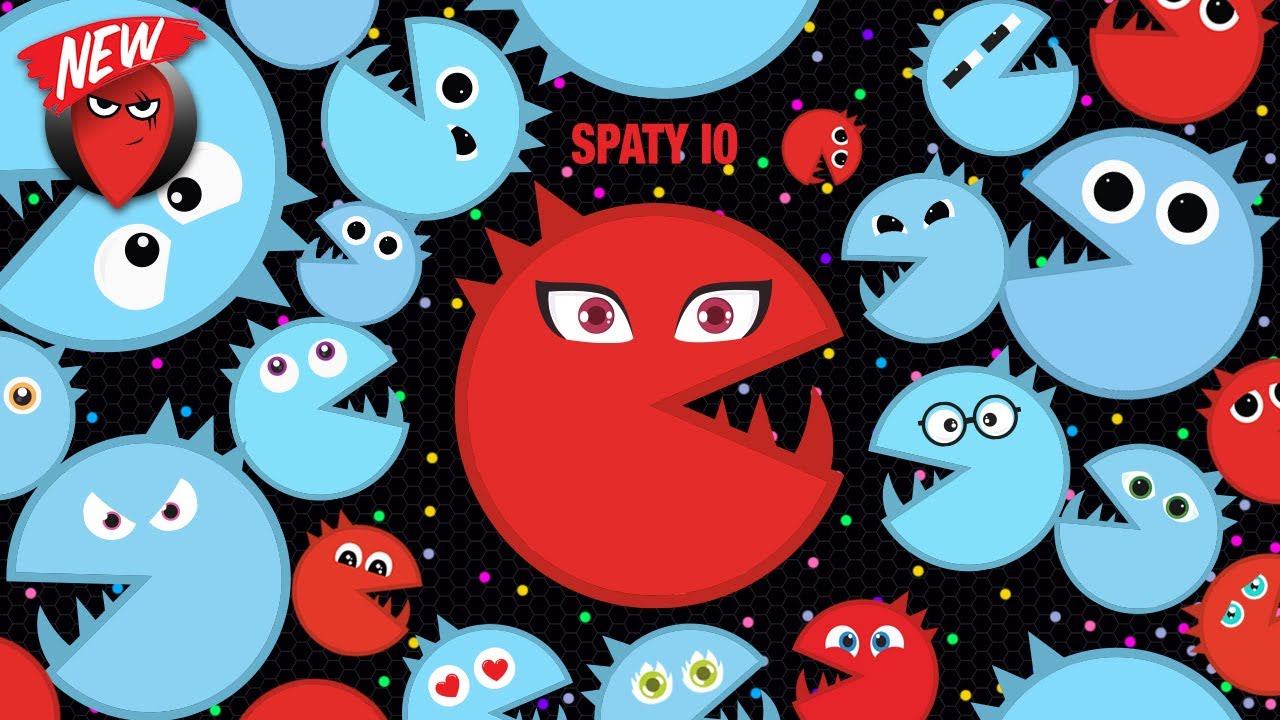 SOUL.IO 👑 SPATY OMG! Biggest Red Pacman vs Tiny Blue Pacman | Epic Soul io Gameplay