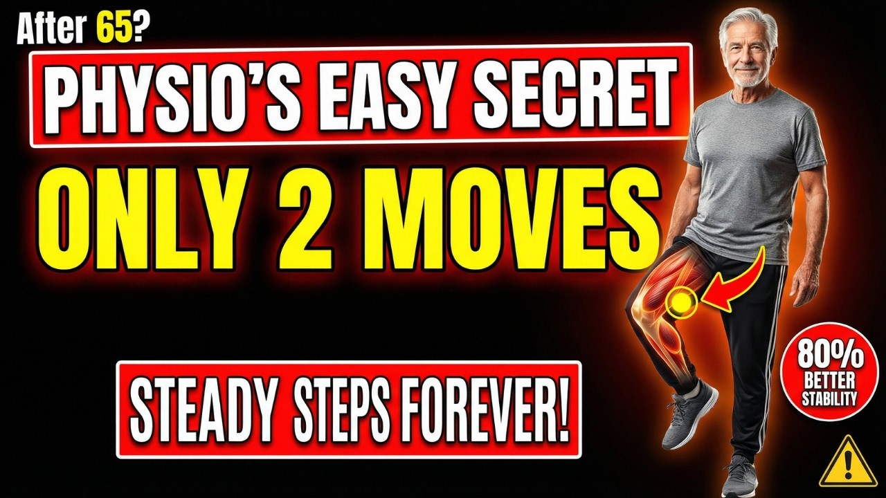 Over 60? These 2 Simple Exercises Can Restore Leg Strength & Prevent Falls | Senior Health Tips