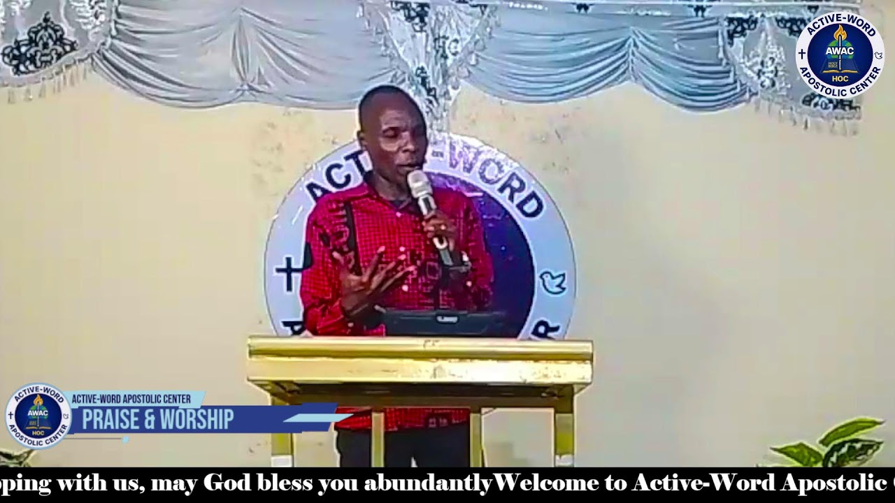 Active-Word Apostolic Center-Adullam Night LIvestream -13TH MARCH 2026