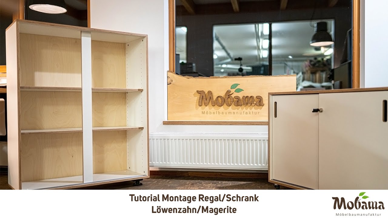 Tutorial Montage Regal/Schrank Löwenzahn/Margerite | Mobama