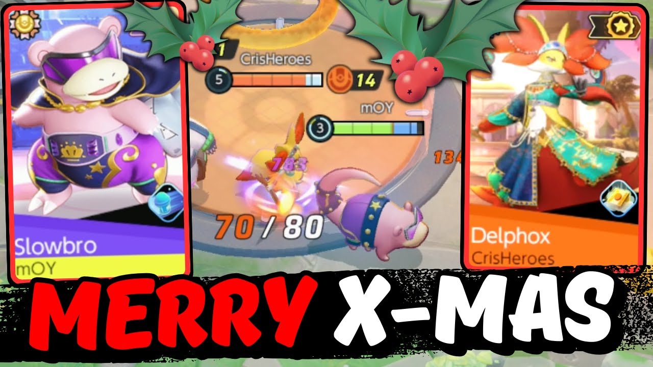 CrisHeroes vs mOY – How I Stole the Christmas Spirit | Pokemon Unite