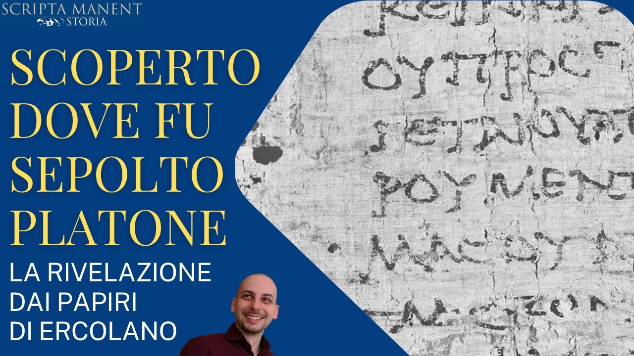 Scoperto dove fu sepolto Platone. Lo svelano i papiri di Ercolano