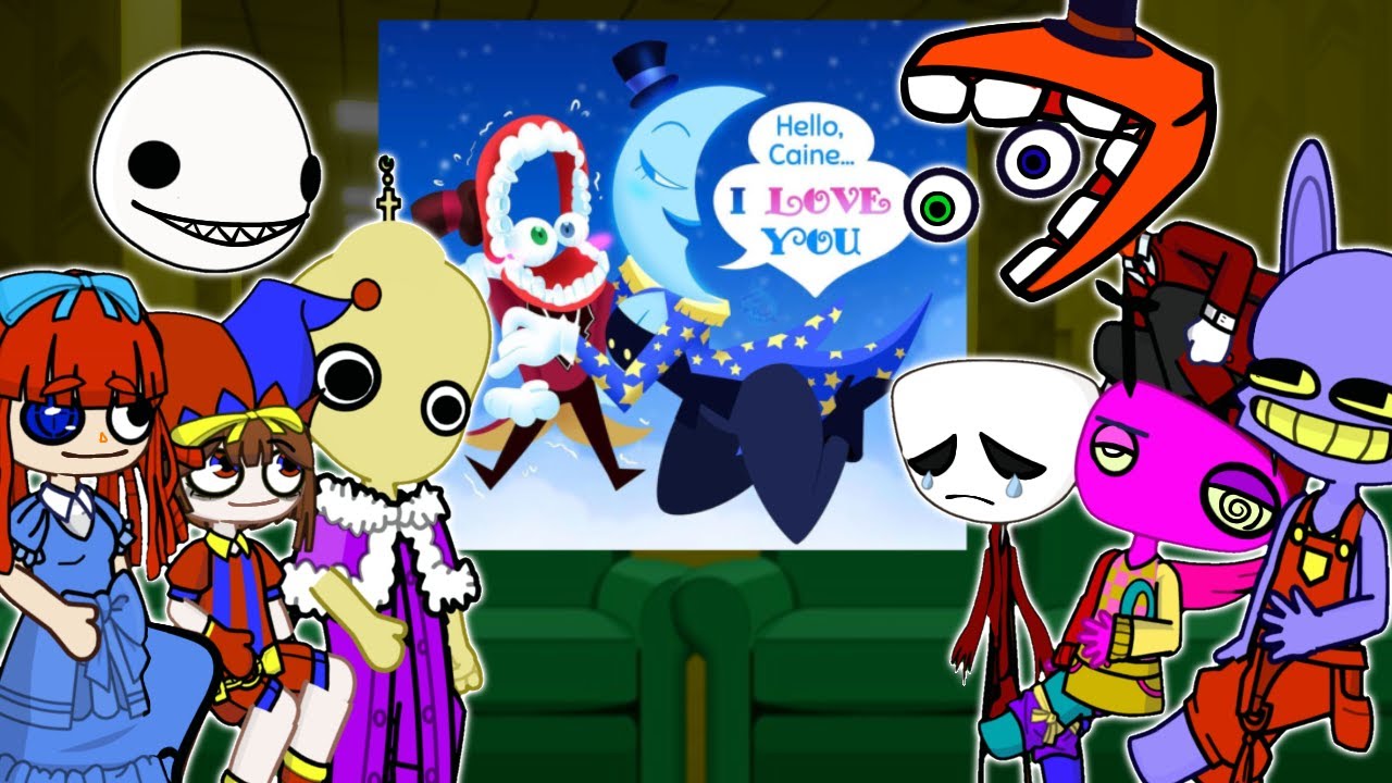The Amazing Digital Circus react to themselves?? 😯🎪 Gacha TADC Meme Trend 🎪❤️ Gacha Life 2 tiktok