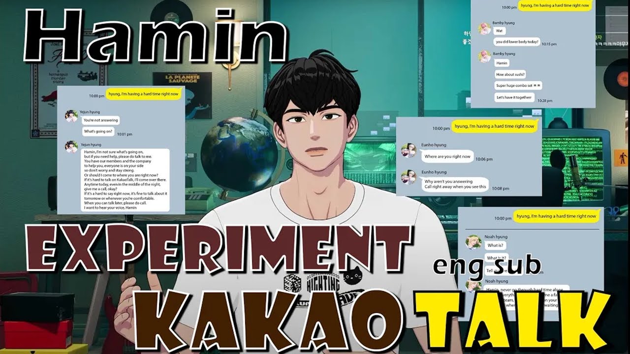 [Plave] Hamin Experiment Kakaotalk (with members)