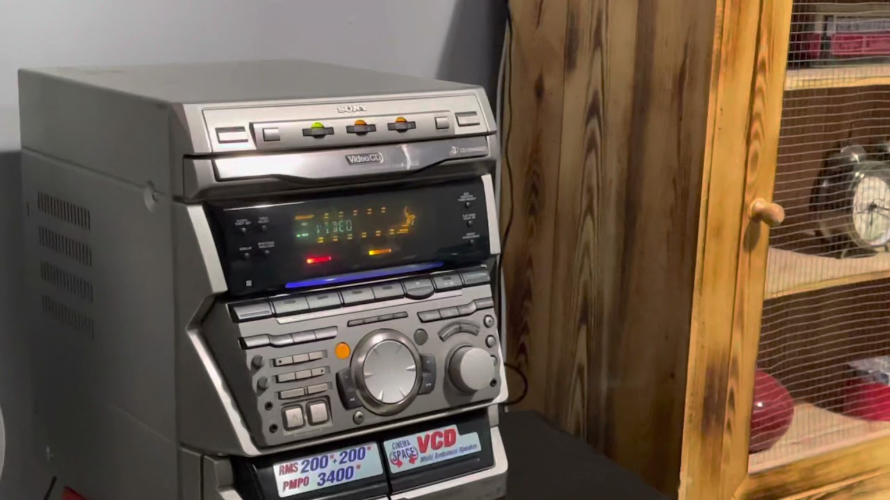 Sony Mhc vx8 mini hi fi system(4 speaker)