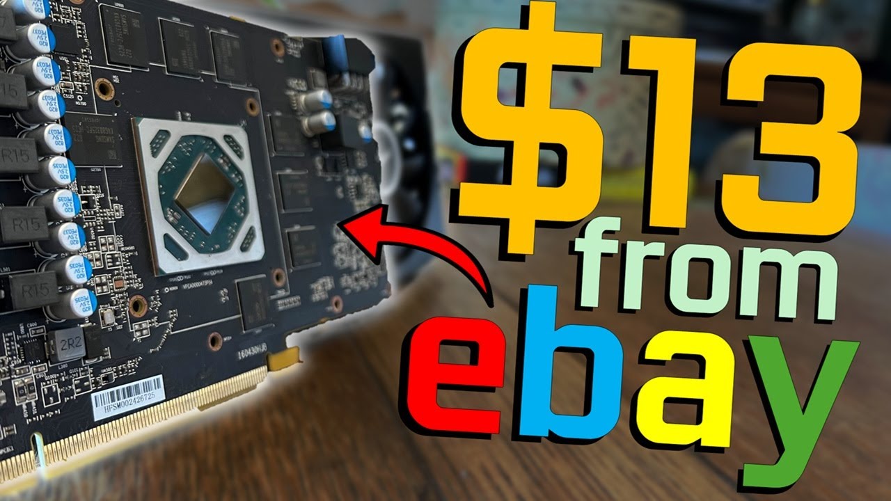 The Cheapest RX580 on eBay!