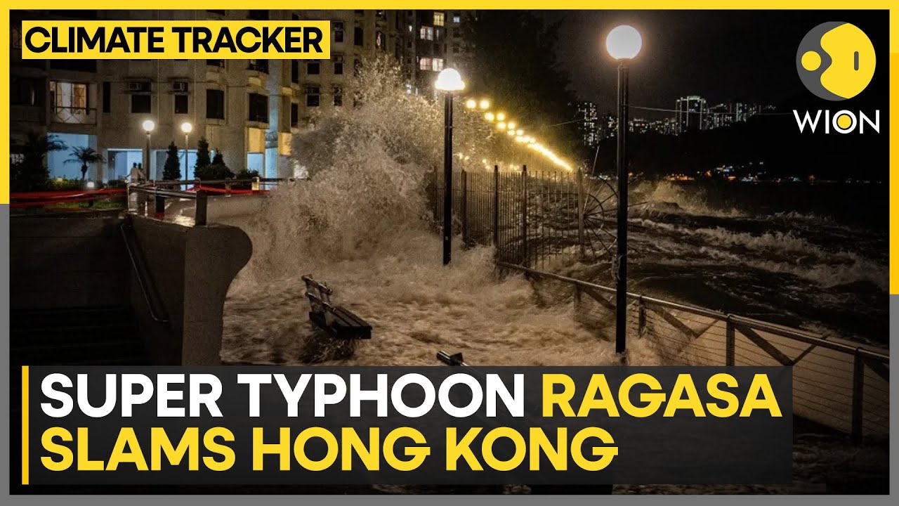 'Ragasa' Unleashes Chaos Across Asia | WION CLIMATE TRACKER