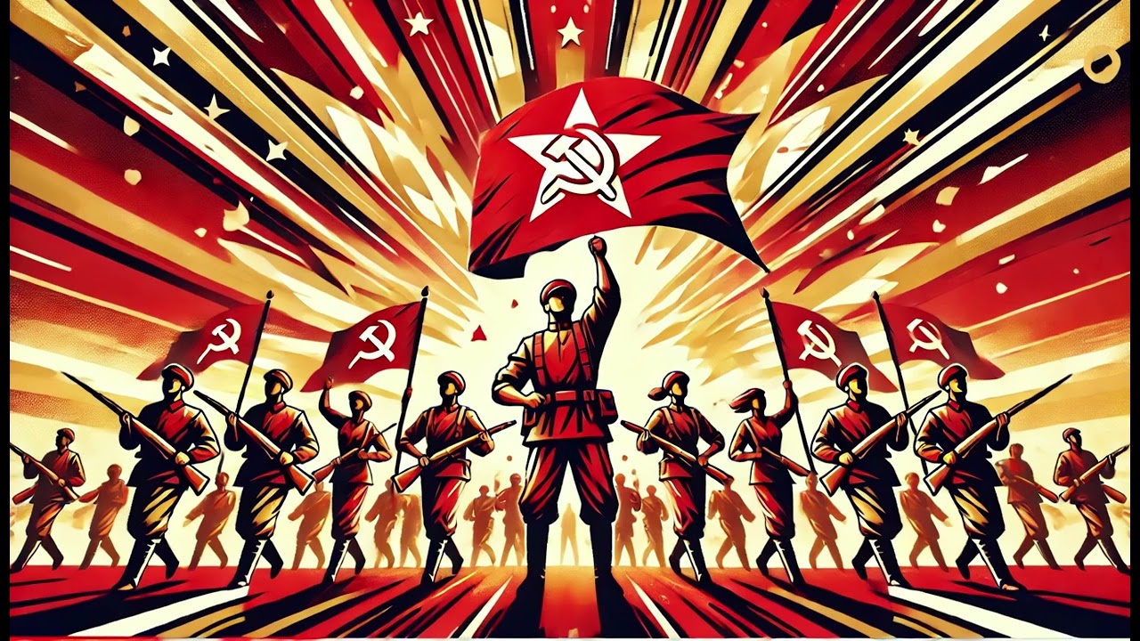 -В путь! -Let's go! -Red army choir (Slowed and Reverb).