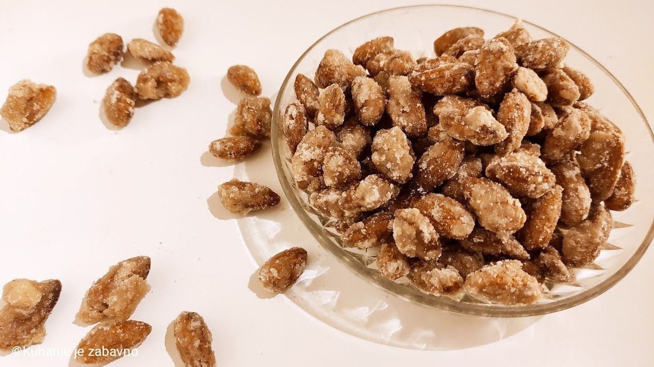 UŠEĆERENI BADEMI sa cimetom ~ KANDIERTE MANDELN mit Zimt ~ CANDIED ALMONDS with cinnamon #88