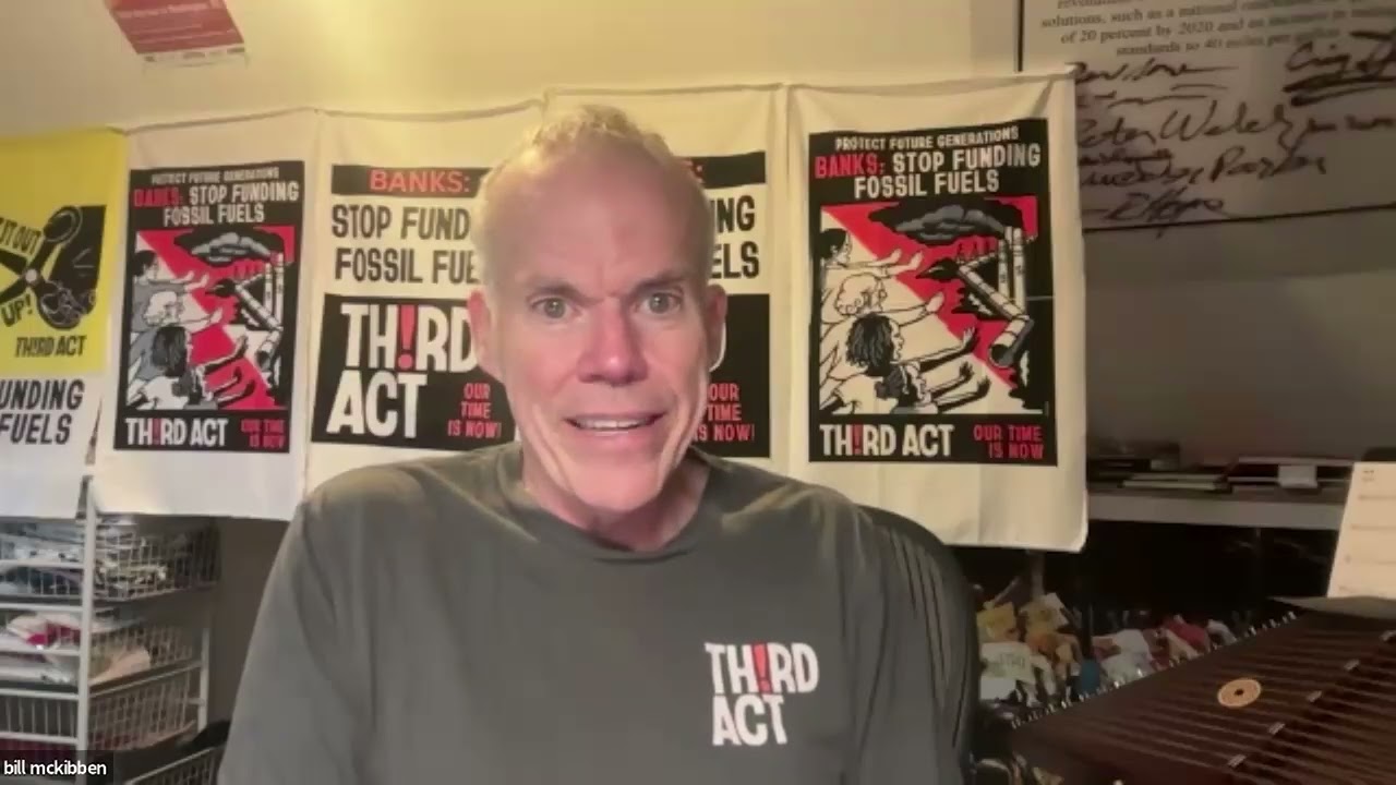 Closing Address - Here Comes the Sun - Professor Bill McKibben