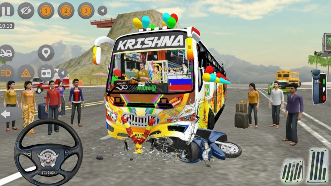 The Most Detailed Indian Bus Mod? Driving the Legendary Krishna Express in High Graphics!