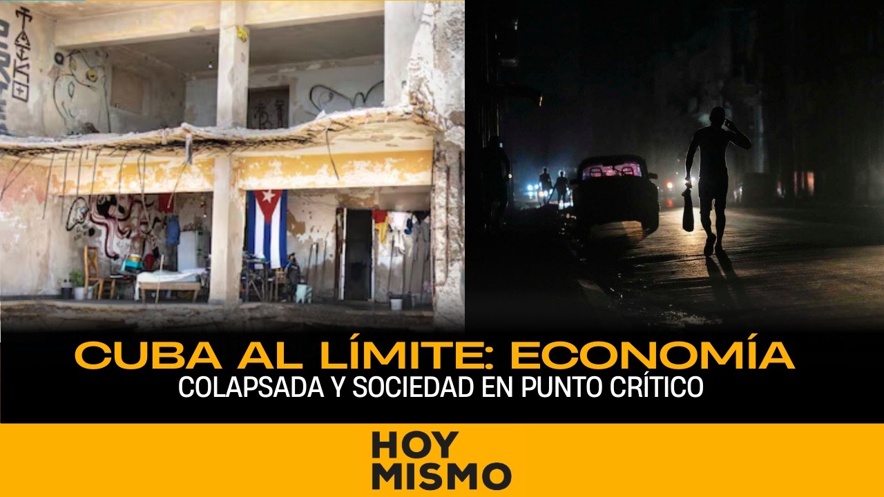 Cuba al límite: economía colapsada y sociedad en punto crítico.