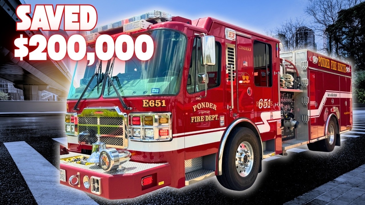 Customize or Custom Build? Inside a Repurposed Demo FIRE TRUCK